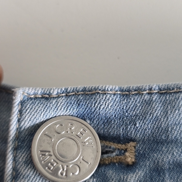 J. Crew Cropped Jeans Womens Sz 30 Clasic Vintage Blue Light Wash - Picture 14 of 16